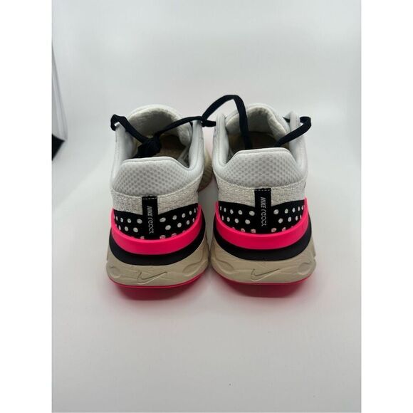 Nike React Infinity Run FK 3 White Hyper Pink Mens Size 12 Black DH5392-101 - Picture 5 of 5